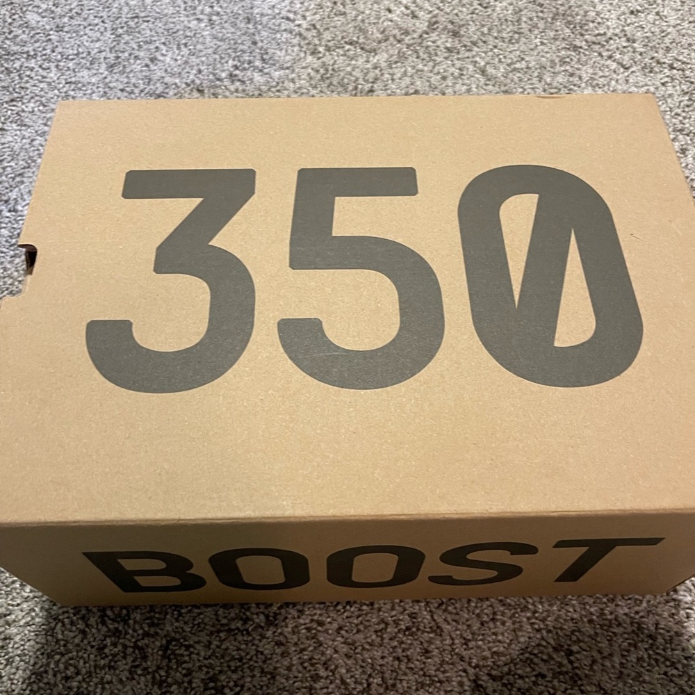 Adidas Yeezy Boost 350 V2 Empty shoeBox in Brown and Black
